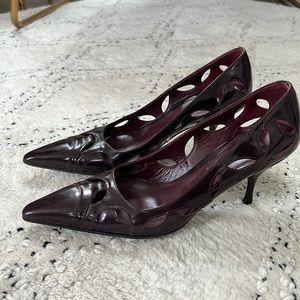 PRADA Burgundy heels size 36 / 6
